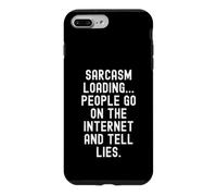 Les Gens Qui chargent des sarcasmes Vont sur Internet et racontent des mensonges Coque pour iPhone 7 Plus/8 Plus
