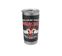 Les gens qui n'apprécient pas les combattants aiment le Muay Thai Gobelet isotherme en acier inoxydable double paroi
