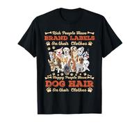 Les gens riches ont des étiquettes de marque sur leurs vêtements Happy People T-Shirt
