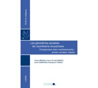 Les géométries variables de l’aumônerie musulmane Comparaison inter-institutionnelle : prison, armées, hôpital - Céline Beraud - Presses Universitaires D'aix-Marseille - broché - Essai