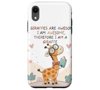 Les girafes sont géniales, Je suis géniale, Donc Je suis Une Girafe Coque pour iPhone XR