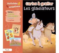 Les gladiateurs - 4 cartes + 1 stylet - Erika Di Giglio - Piccolia - Jeux livres objets