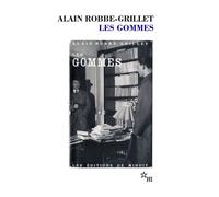 Les gommes - Alain Robbe-Grillet - Minuit - broché - Roman