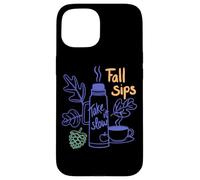 Les gorgées d'automne Take It Slow Cozy Vibes Coque pour iPhone 15