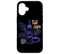 Les gorgées d'automne Take It Slow Cozy Vibes Coque pour iPhone 16
