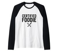 Les gourmets certifiés Aiment Manger de délicieux gourmands Manche Raglan