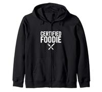 Les gourmets certifiés Aiment Manger de délicieux gourmands Sweat à Capuche