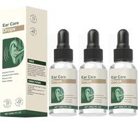 Les gouttes de soins de l'oreille formules douces, les traitements d'acouphènes gouttes d'oreille, soulager l'inconfort de l'oreille, doux et hydratant (3PCS)