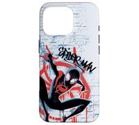 Les Graffitis de Marvel Spider-Man dans Le Spider-Verse Coque pour iPhone 16 Pro