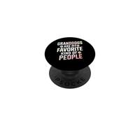 Les Grand-Chiens sont Mon Genre de Personnes préféré : Mon Grand-père Chien PopSockets PopGrip Adhésif
