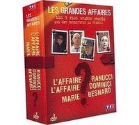 Les Grandes Affaires-Coffret Ranucci + l'affaire Dominici + Marie Besnard
