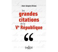 Les Grandes Citations De La Ve République