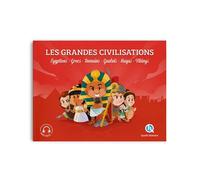 Les grandes civilisations (Classique +): Égyptiens - Grecs - Romains - Gaulois - Mayas - Vikings
