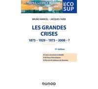 Les grandes crises - 11e éd. - 1873-1929-1973-2008- ? 11ème édition - Bruno Marcel - Dunod - broché - Etude