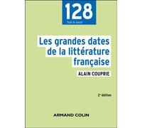 Les grandes dates de la littérature française - 2e éd.