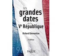 Les Grandes Dates De La Ve République
