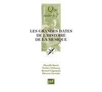 Les grandes dates de l'histoire de la musique européenne - Marcelle Benoit - Que Sais-Je - Poche - Etude