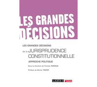 Les grandes décisions de la jurisprudence constitutionnelle - Thomas Perroud - Lgdj - broché - Etude