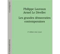 Les grandes démocraties contemporaines: Avec la collaboration de Jean-Paul Lepetit