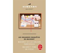 Les Grandes Enquêtes de Maigret (2 titres) - Georges Simenon - Lgf - Poche - Roman