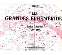 Les Grandes Éphémérides, 1500-1899