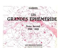 Les Grandes Éphémérides, 1500-1899