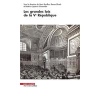 Les Grandes Lois De La Ve République