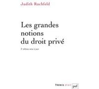 Les Grandes Notions Du Droit Privé