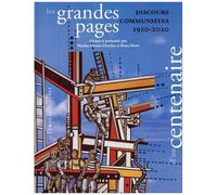 Les grandes pages d'un centenaire – Discours communistes, 1920-2020 – Le temps des cerises