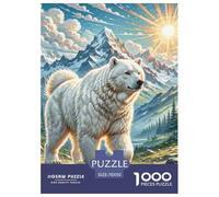 Les Grandes Pyrénées Puzzles De 1000 Pièces pour Adultes Classiques Jeu D' Impossible, Décoration D'intérieur 70x50cm/1000pcs