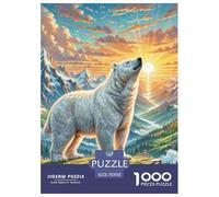 Les Grandes Pyrénées Puzzles De 1000 Pieces pour Adultes Classiques pour Jeux Et Activités Familiales Stimulantes, Décoration D'intérieur 70x50cm/1000pcs