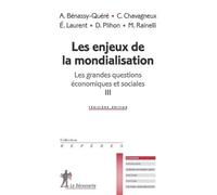 Les Grandes Questions Économiques Et Sociales - Tome 3, Les Enjeux De La Mondialisation
