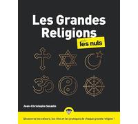 Jean-Christophe Saladin – Les grandes religions pour les Nuls – 2e édition – Broché