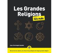 Jean-Christophe Saladin – Les grandes religions pour les Nuls – 2e édition – Broché