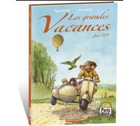 Les grandes vacances Juin 1959 - Pascal Davoz - Idees + - cartonné - Bande dessinée jeunesse