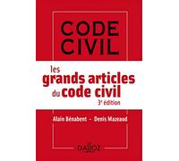 Les grands articles du code civil