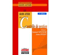Les grands auteurs en contrôle de gestion