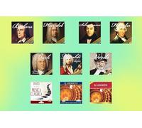 Les grands compositeurs de la musique classique - Brahms, Haendel, Shumann, Vivaldi, Bach, Verdi, Haydn