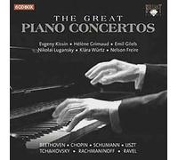 Les Grands Concertos Pour Piano De Rachmaninov (Nos. 2 Et 3), Ravel, Tchaïkovski (No. 1), Dvorak, Chopin (Nos. 1 Et 2), Beethoven (Nos. 3 Et 5), Liszt - Nos. 1 Et 2