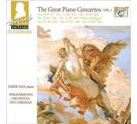 Les Grands Concertos Pour Piano Vol. 1 : Concertos No. 15, 11, 23, 21, 1, 25, 20 Et 22