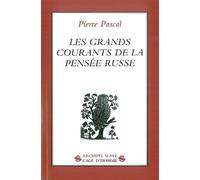Les grands courants de la pensée russe