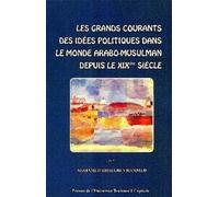 les grands courants des idees politiques dans le monde arabo-musulman depuis le