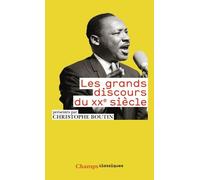 Les grands discours du XXe siècle