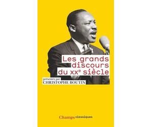 Les grands discours du XXe siècle de Boutin. Christophe (2009) Poche