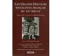 Les Grands Discours Socialistes Français du XXe siècle