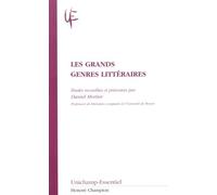 Les Grands Genres littéraires