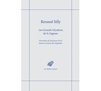 Les grands mystères de la sagesse: Proverbes de Salomon 8 et 9 dans la version des Septante