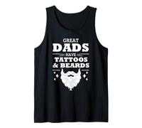 Les grands papas ont des tatouages et des barbes pour la fête des pères amusante Débardeur