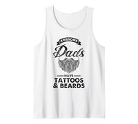 Les grands papas ont des tatouages et des barbes pour la fête des pères amusante Débardeur