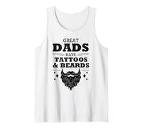Les grands papas ont des tatouages et des barbes pour la fête des pères amusante Débardeur